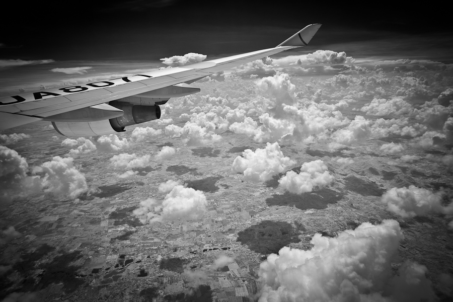 Over Cambodia